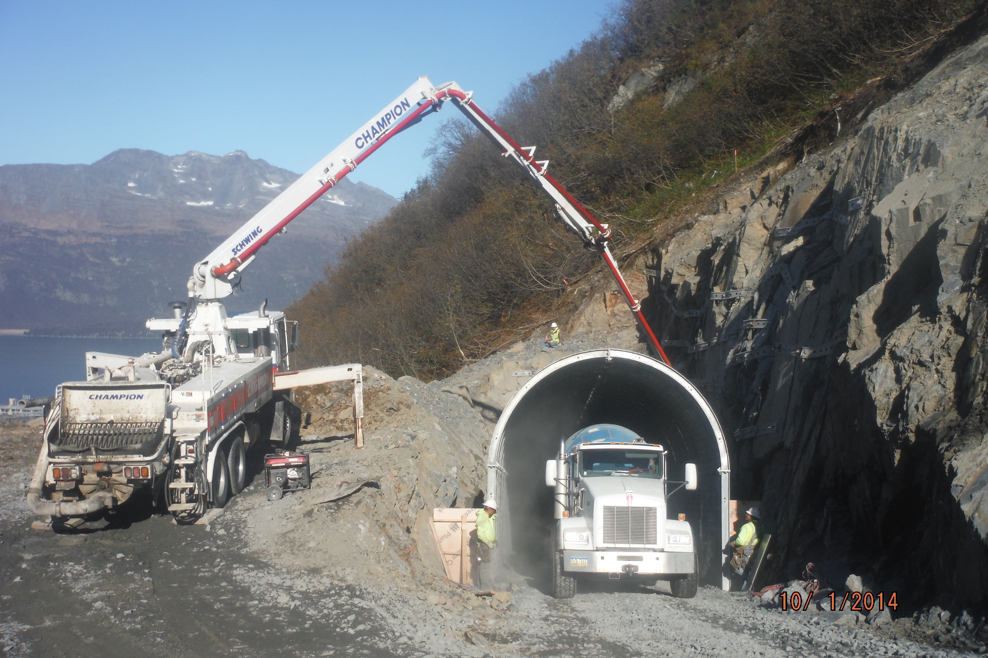 Construction Photos 2014 Copper Valley Electric Association